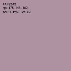 #AF92A2 - Amethyst Smoke Color Image